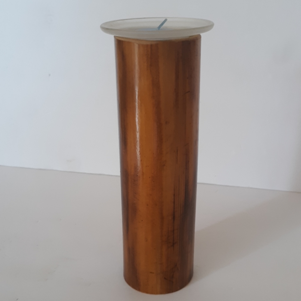 BAMBOO CANDLE HOLDER - Picture 7 of 7